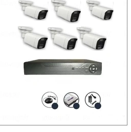پک 8 دوربین مداربسته 5MP تحت شبکه IP