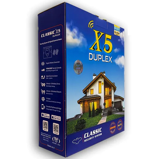 دزدگیر اماکن کلاسیک CALSSIC X5 DUPLEX