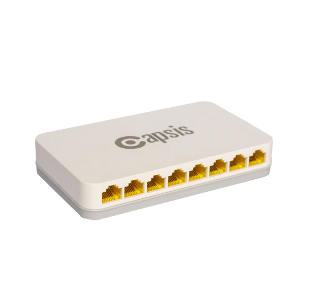 سوییچ شبکه 8 پورت CAPSIS 10/100
