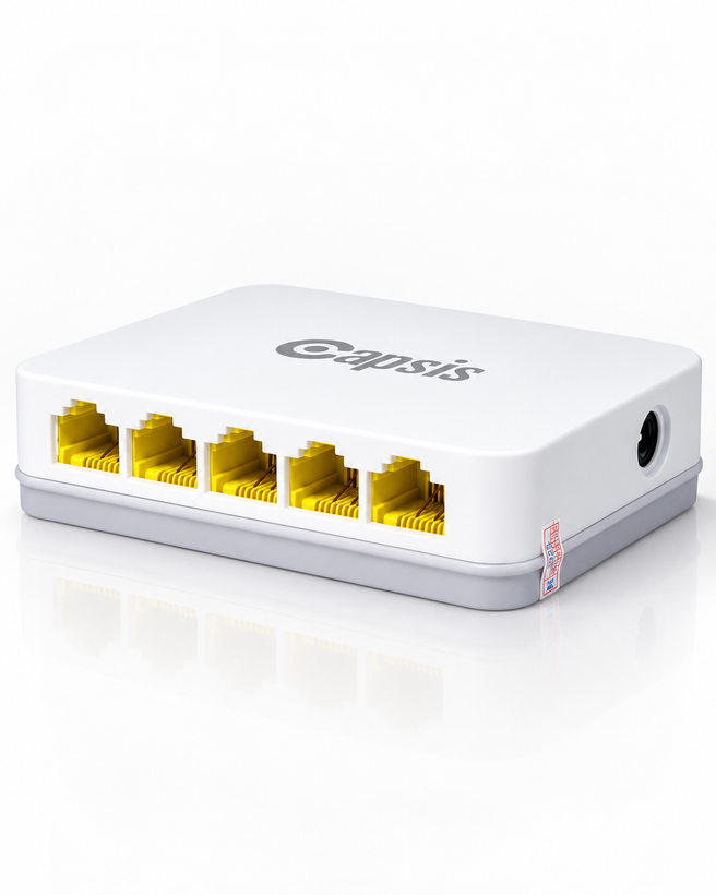 سوییچ شبکه 5 پورت CAPSIS 1000